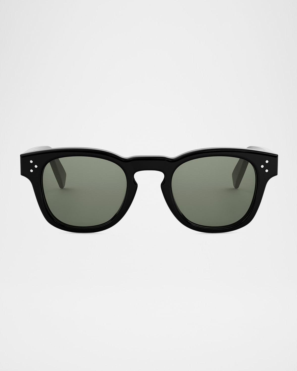 Men's Acetate Round Sunglasses | Neiman Marcus