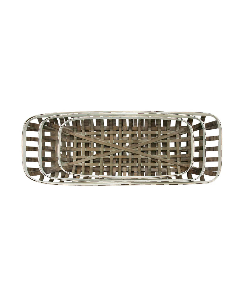 Woven Wood Basket | McGee & Co.