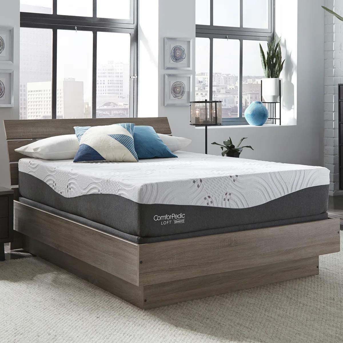 Comforpedic Loft from Beautyrest Medium Gel Memory Foam Mattress | Wayfair North America