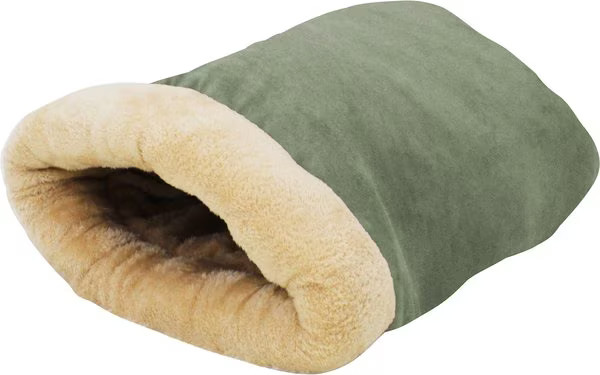 Jespet GooPaws Covered Cat & Dog Bed, Sage Green | Chewy.com
