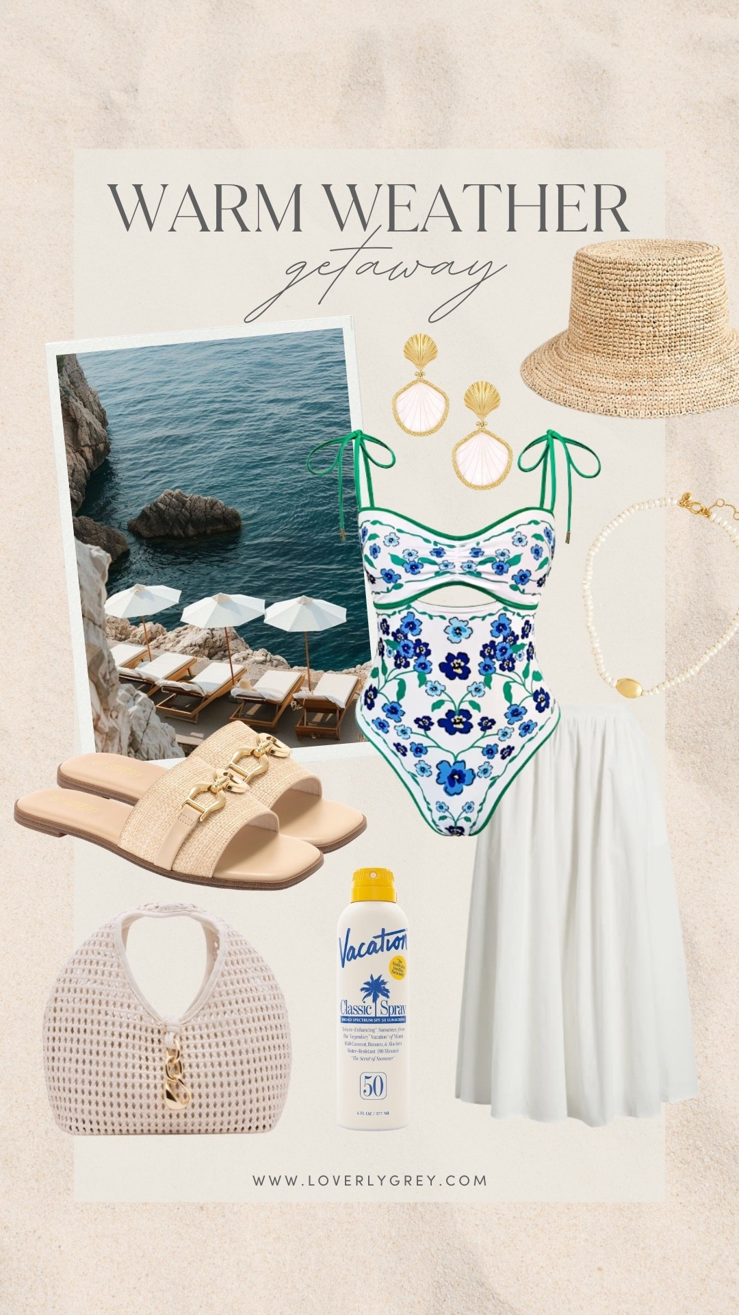 Warm weather is right around the corner! Preparing by grabbing a few of my favorite finds like the reversible floral one piece bathing suit! It pairs perfectly with a white skirt, simple flats, and a chic bag. 

#LTKootd #LTKSeasonal #LTKgrwm