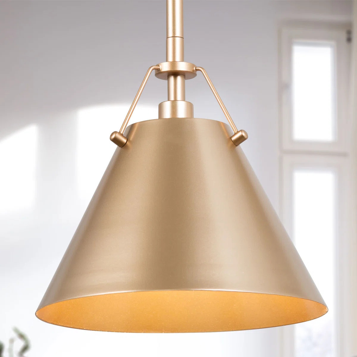 Rijja 1 - Light Small Kitchen Island Pendant | Wayfair North America