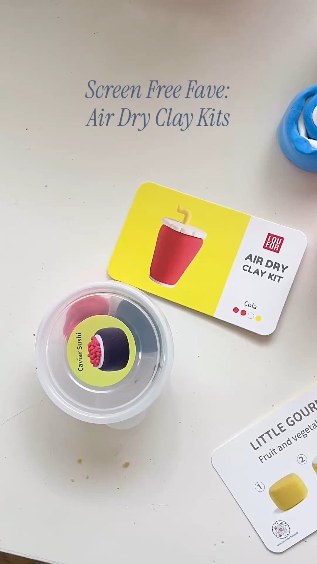 Check out one of my favorite screen free activities for kids! My kids spent hours on this air dry clay kit and used some of the left over clay for their own creations. The kit includes instruction cards with QR codes to YouTube tutorials for those who prefer to learn that way. This is a great summer activity that’s easy to clean up and inspires imaginative play!

#LTKKids #LTKmomlife #LTKdayinmylife