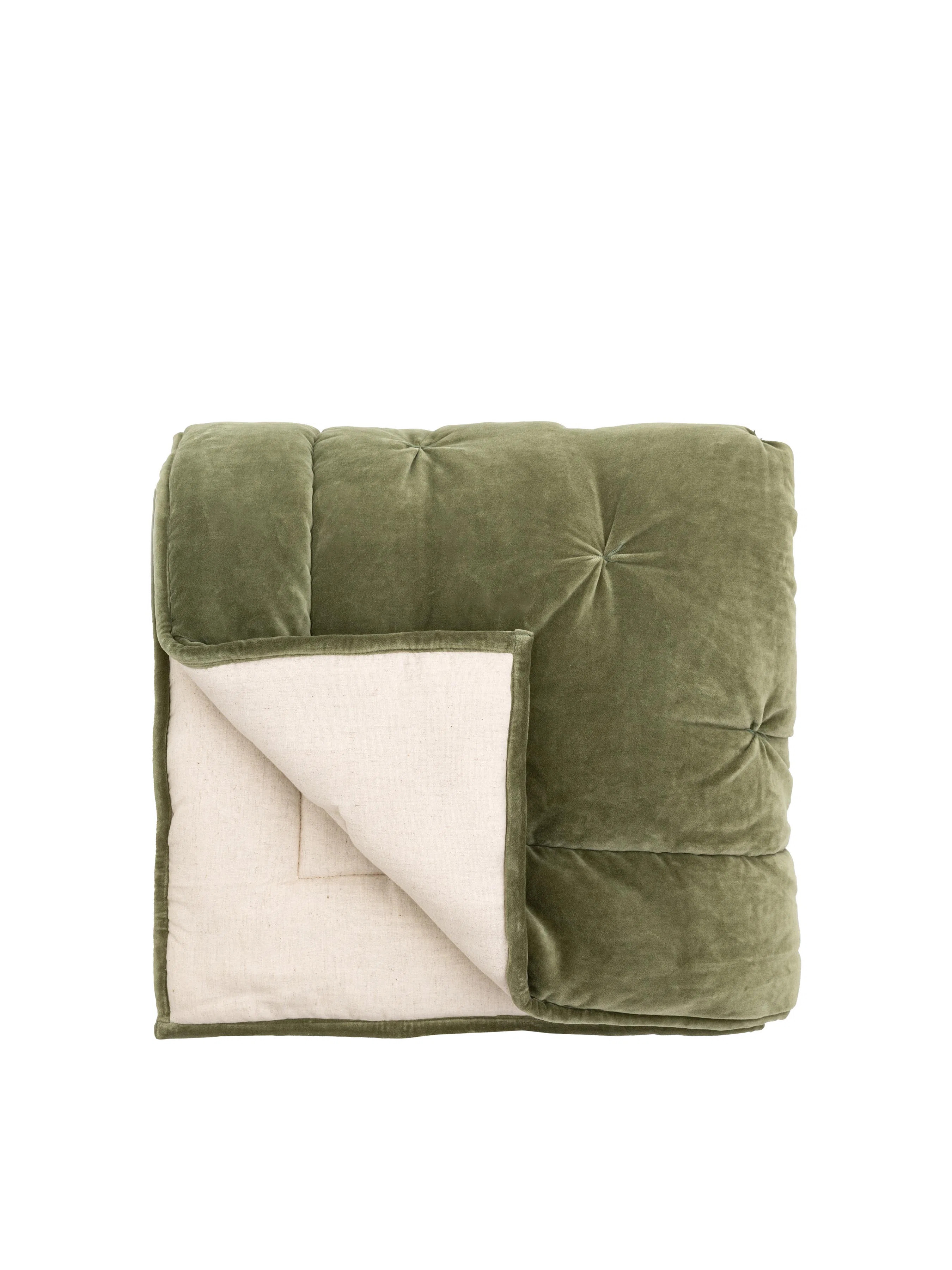 Rivky Opulent Velvet Bedspread Blanket | Wayfair UK