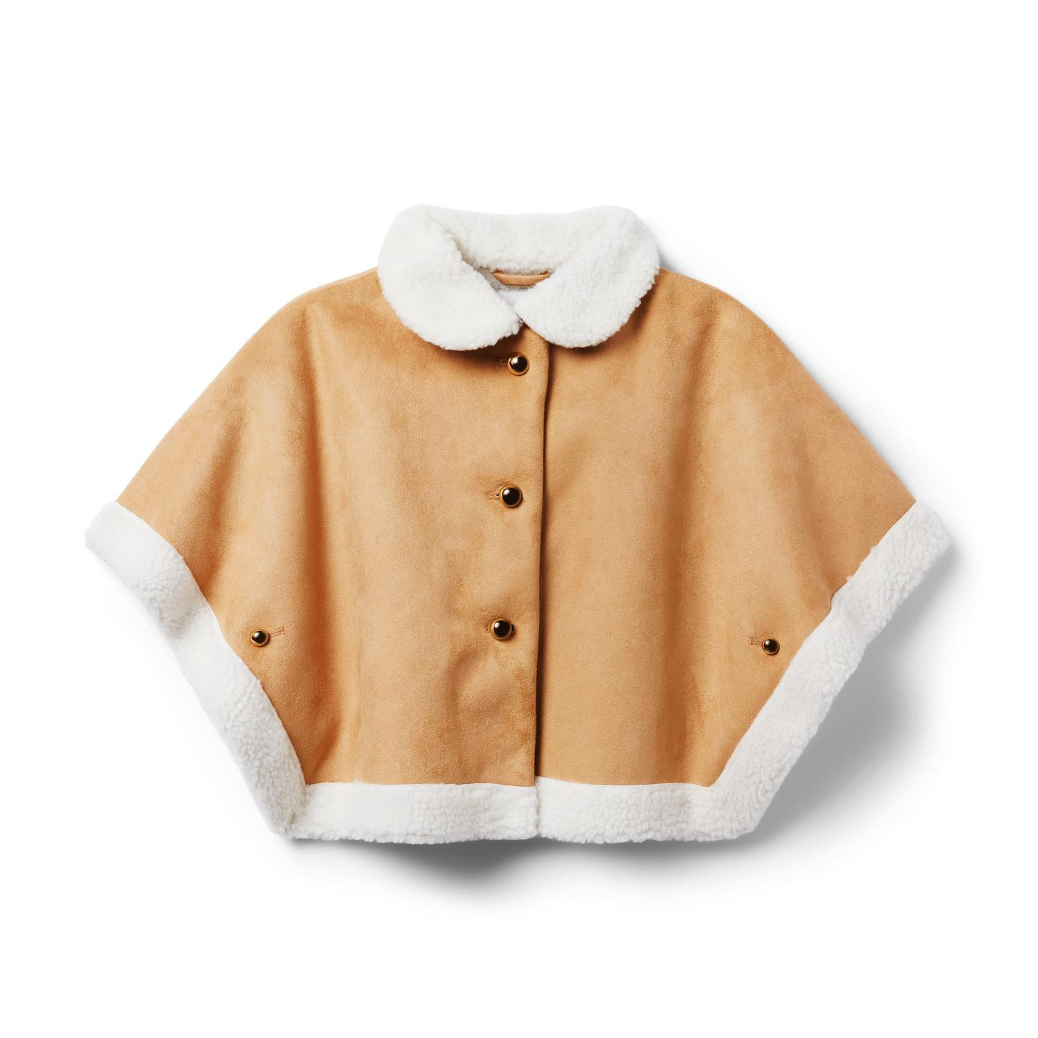 The Cozy Sherpa Cape | Janie and Jack