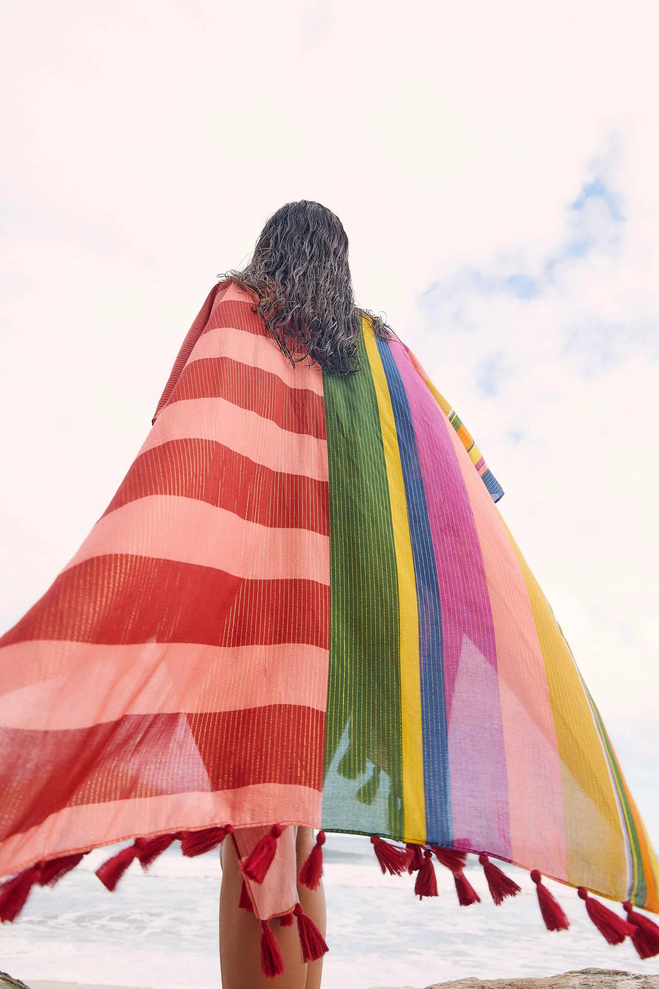 STRIPE MIX COVER UP | FarmRio (US)