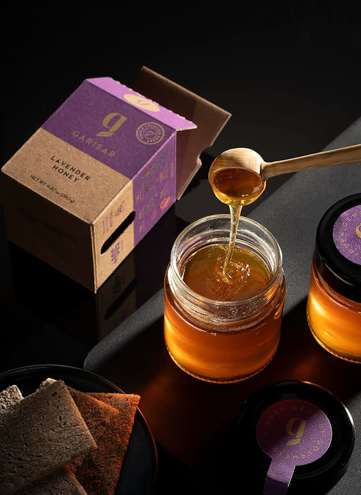 Garisar Premium Single Location Lavender Honey | Pure Natural Honey Rich in Proline (over 500 ppm... | Amazon (US)