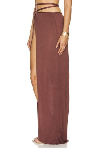 Zula Skirt in Coconut Husk | Revolve Clothing (Global)