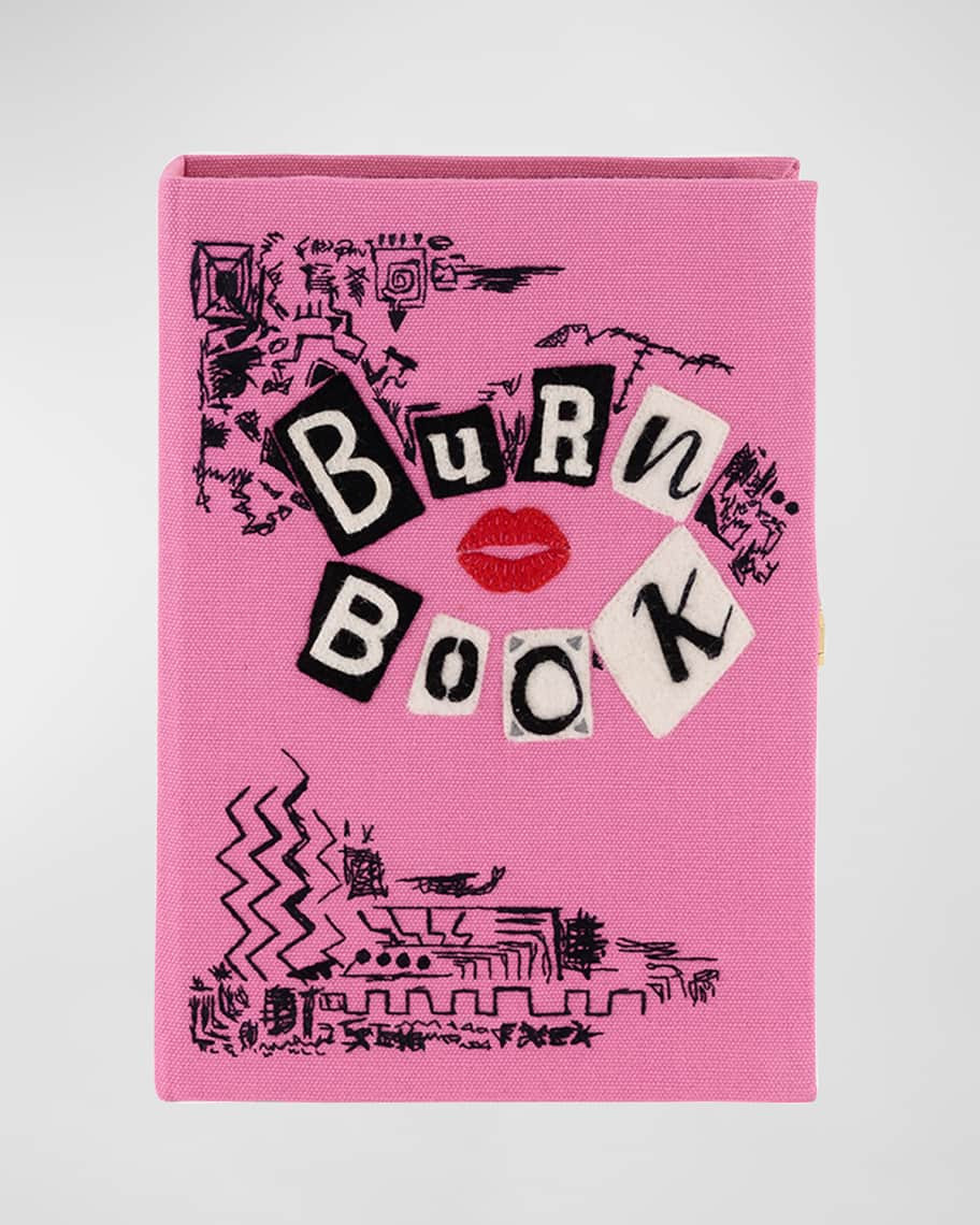 Olympia Le-Tan Mean Girls The Burn Book Clutch Bag | Neiman Marcus