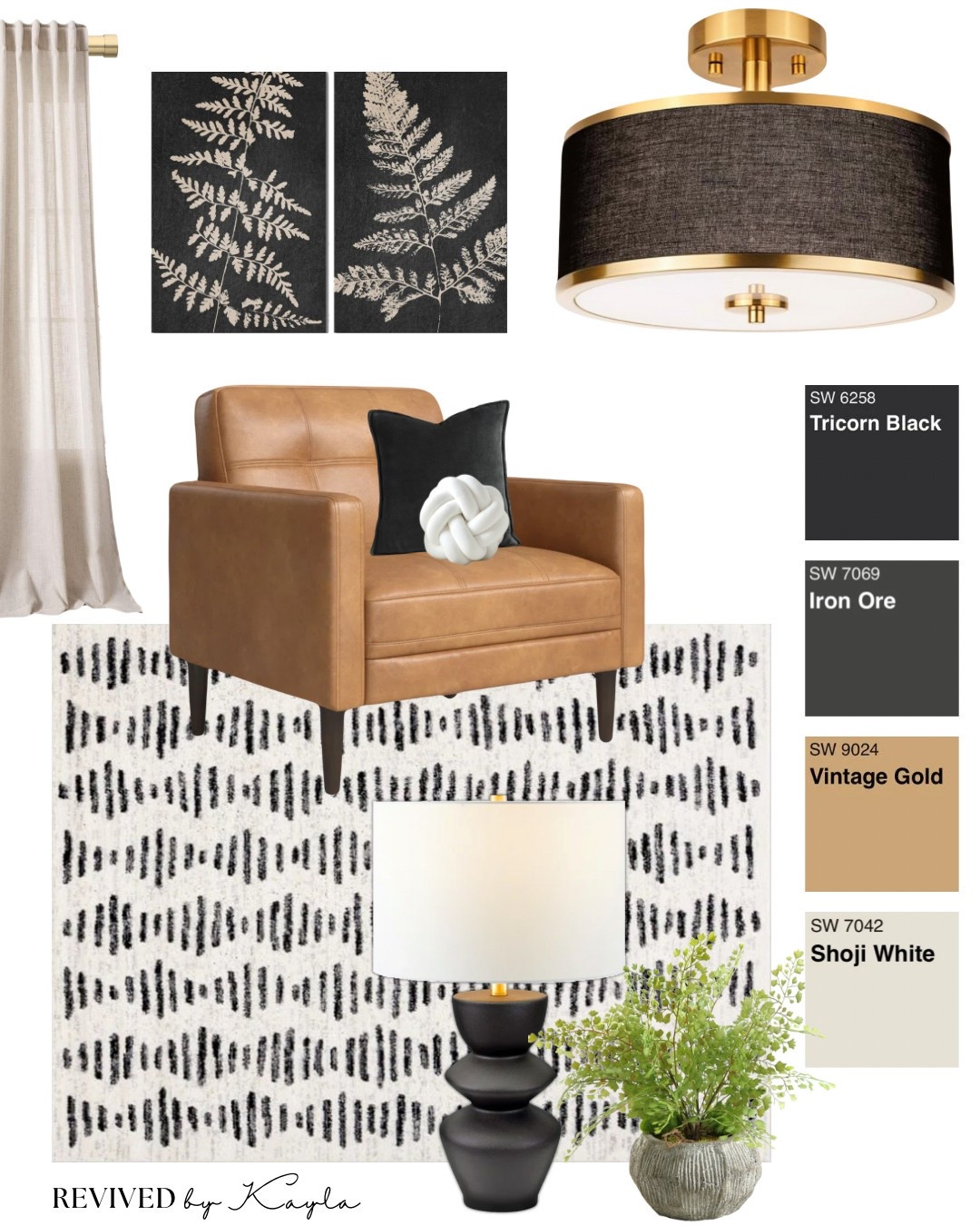 Black, white, and gold color palette and room design idea ✨

#homedecor #homedesign #colorpalette #roomdesign #decor #paintcolors #modern #moderndecor #homestyling #interiordesign 

#LTKFindsUnder50 #LTKFindsUnder100 #LTKHome