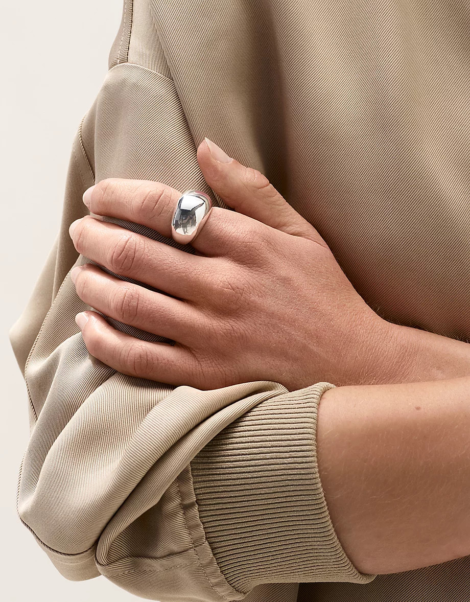 Silver Statement Dome Ring | Jewellery & Hair Accessories | The  Wh... | The White Company UK & ROW