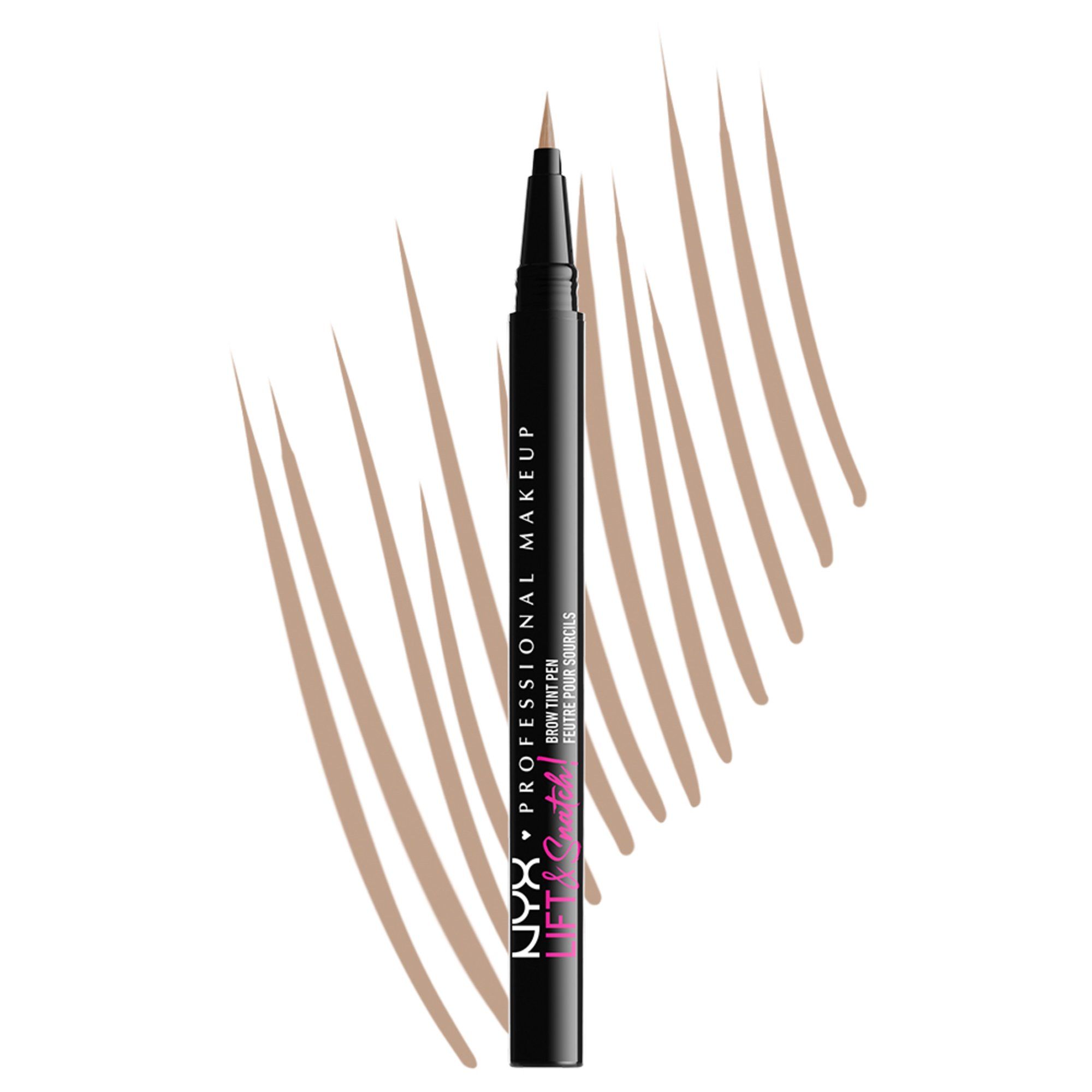 NYX Professional Makeup Lift and Snatch Brow Tint Pen, Blonde, 0.03 fl oz | Walmart (US)