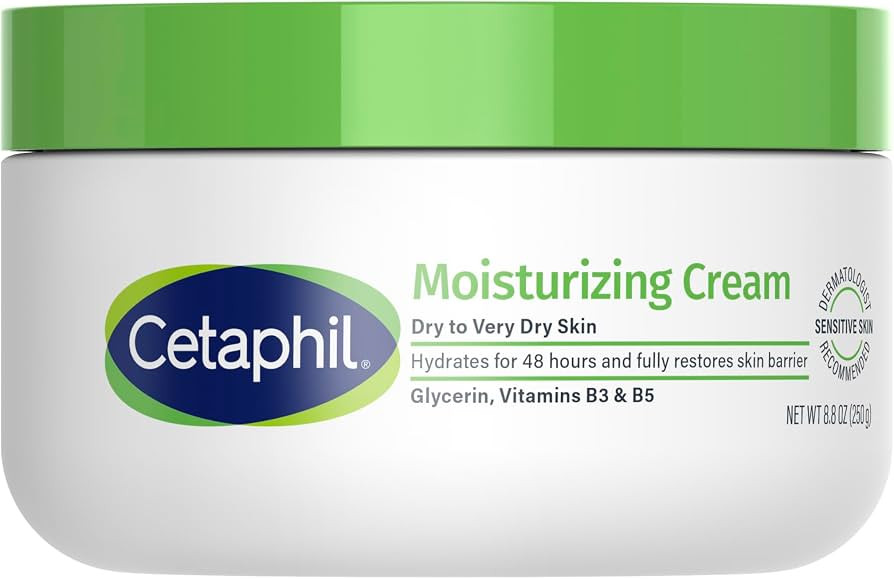Cetaphil Face & Body Moisturizer, Hydrating Moisturizing Cream for Dry to Very Dry, Sensitive Ski... | Amazon (US)