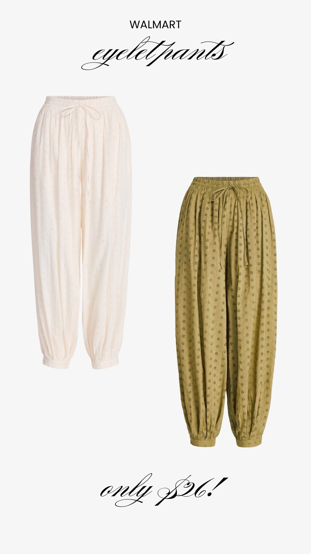 These eyelet pants are so cute for spring! 

#LTKSeasonal