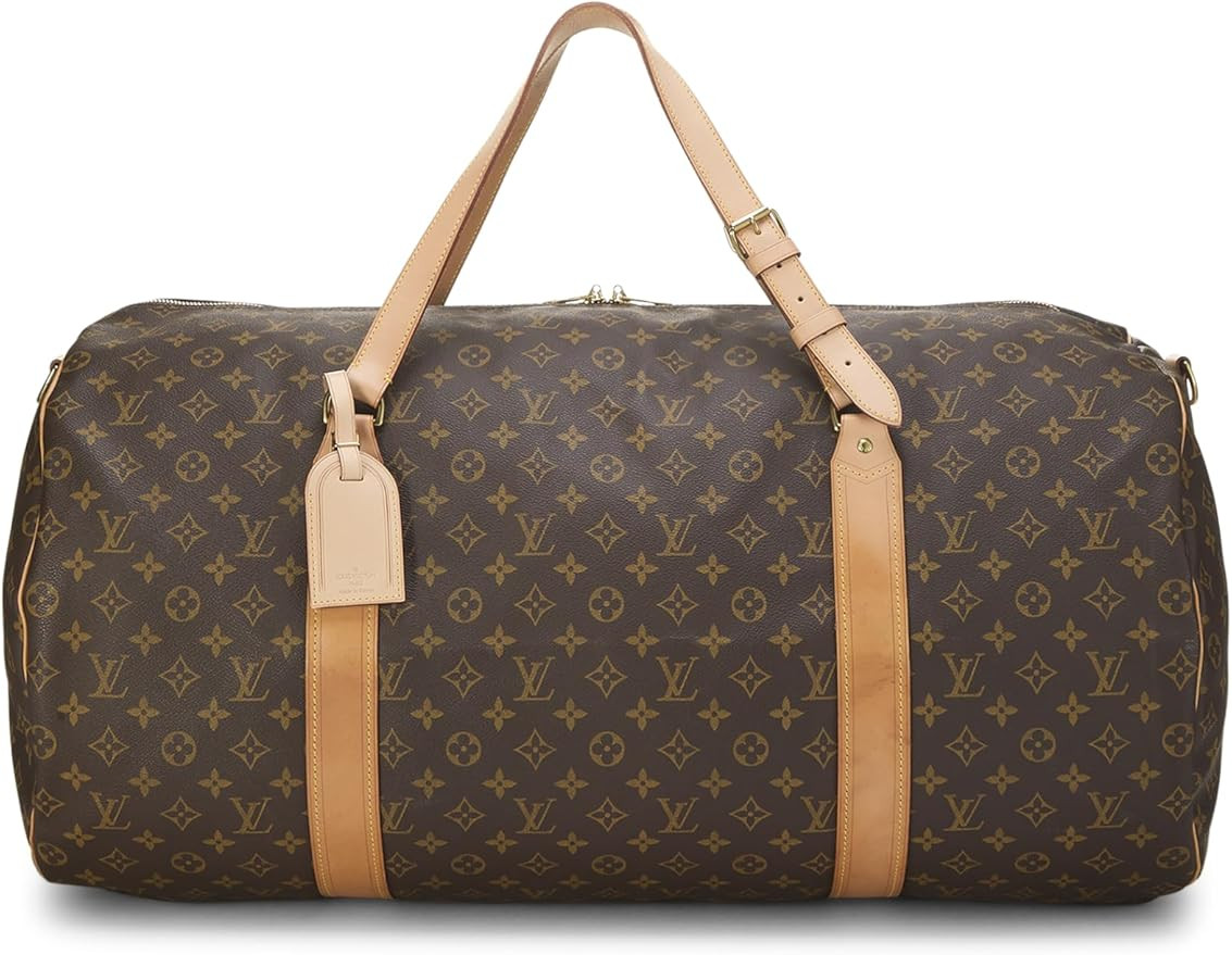 Amazon.com: Louis Vuitton, Pre-Loved Monogram Canvas Sac Polochon 65, Brown : Amazon Luxury | Amazon (US)