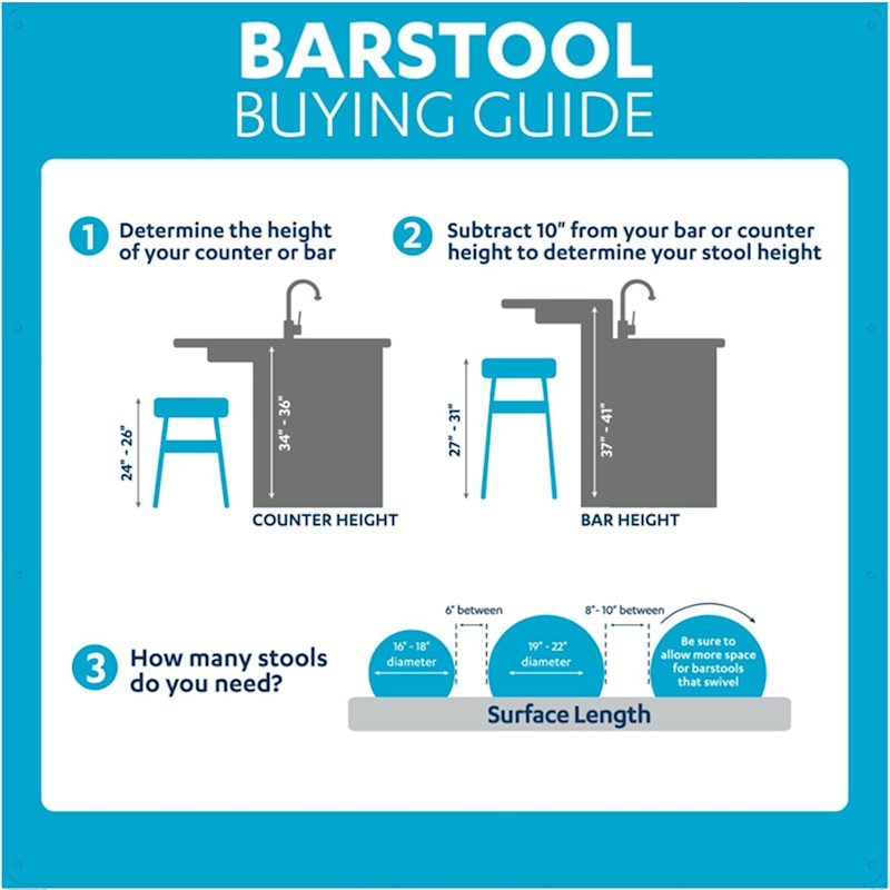 Crosby St. Harwood White & Black Backless Barstool, 30" | At Home