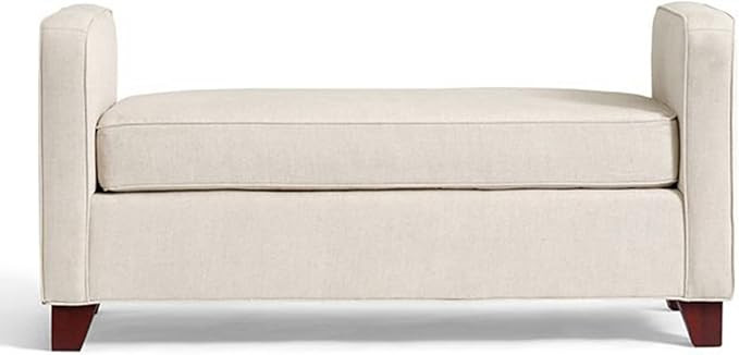 Modern Ottoman with Padded Cushion Seat Storage Bench Bench Shoe Changing Stool Footrest Stepstoo... | Amazon (US)