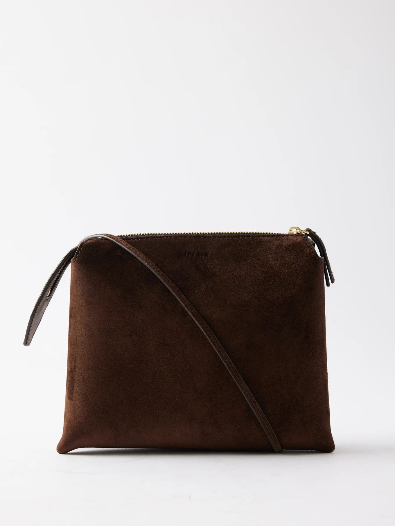 Nu Mini Twin suede cross-body bag | Matches (US)