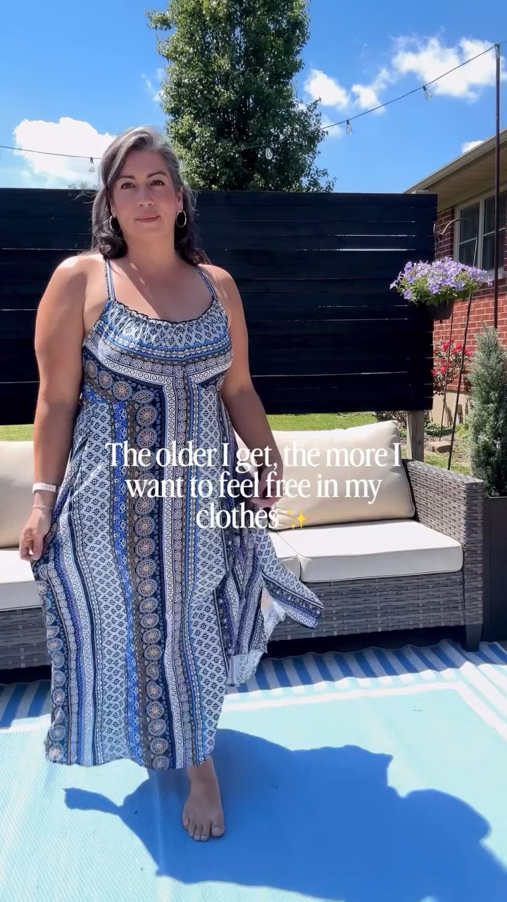 The kind of dress you can truly relax in ✨

Soft, flowy, lightweight, and designed to move with you and not against you. The adjustable straps make the fit easy and comfortable, while the effortless silhouette gives that relaxed boho feel we all love 🤍

Follow @nicholebabinec  for more mid to plus size outfit ideas 

Available in sizes 10–30 
Fits true to size 
Adjustable straps ✨

This is your barefoot-on-the-beach, golden hour, feel-good dress 🌊  #bloomchic #summerdress #midsizestyle

#LTKMidsize #LTKPlusSize #LTKSeasonal