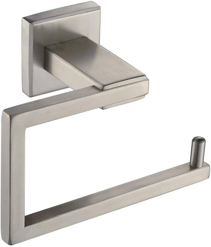 GERZ Bathroom Toilet Paper Holder SUS 304 Stainless Steel Tissue Paper Roll Holder Wall Mount, Br... | Amazon (US)