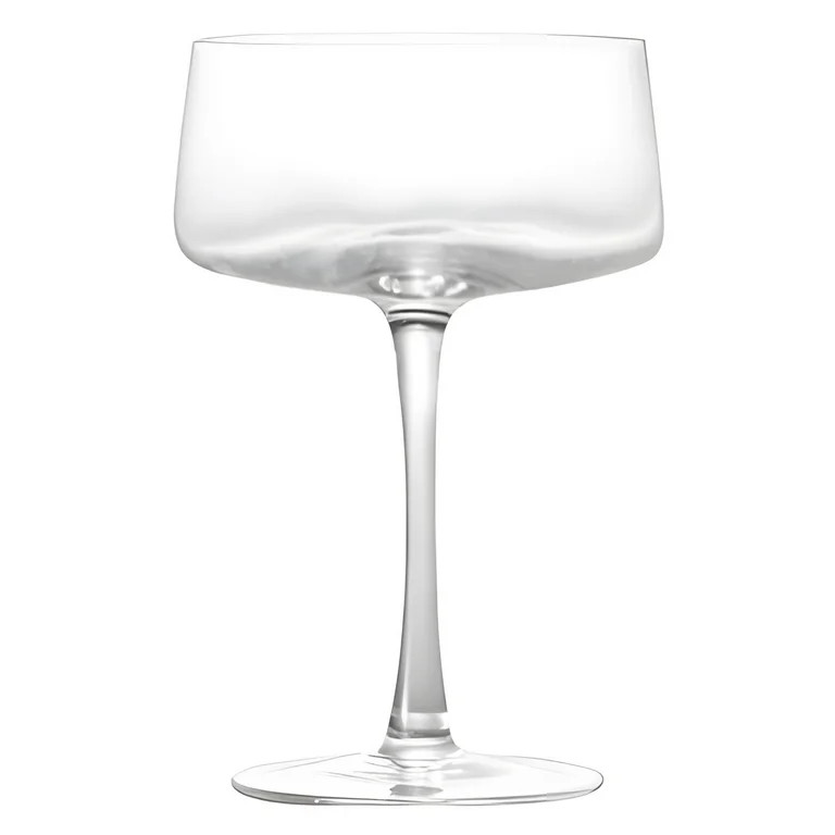 Better Homes & Gardens Clear Flared Coupe Wine Glass 10.5 ounce - Walmart.com | Walmart (US)