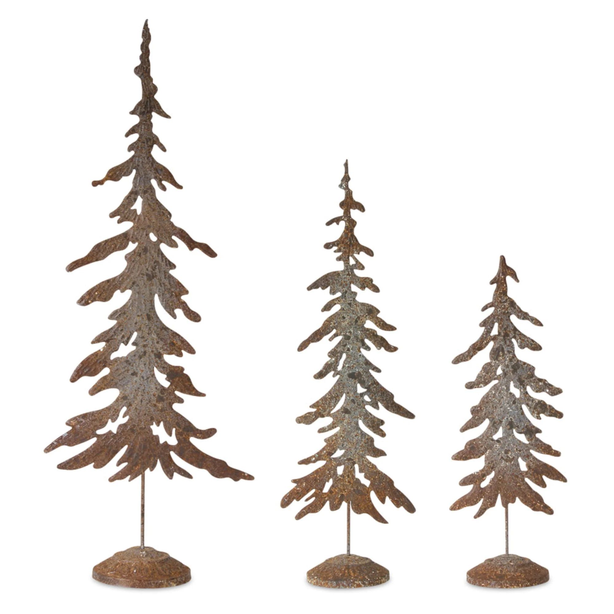 3 Piece Metal Tree Set | Wayfair Professional