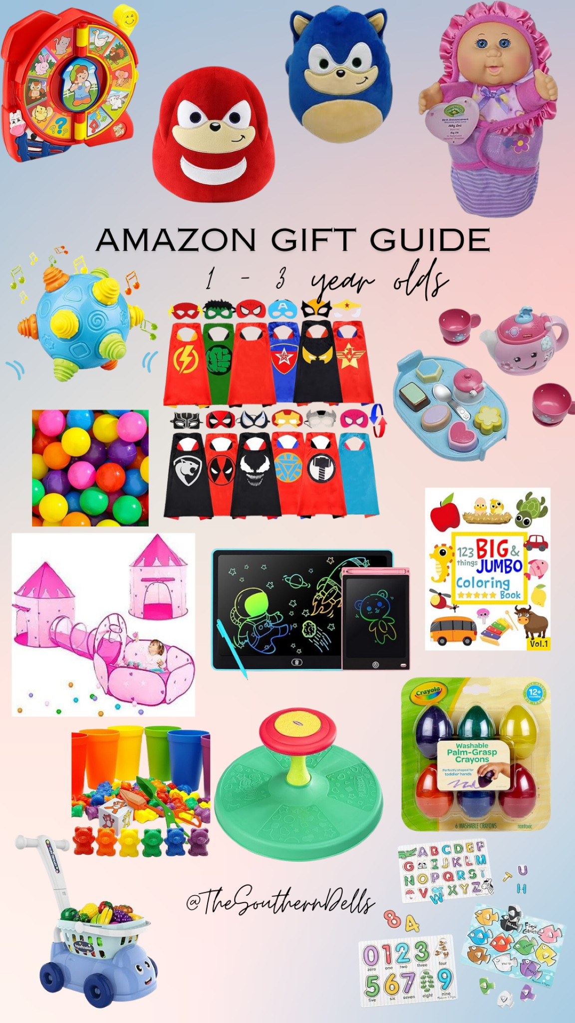Amazon gift guide for 1-3 year olds!

#LTKkids #LTKHoliday #LTKGiftGuide