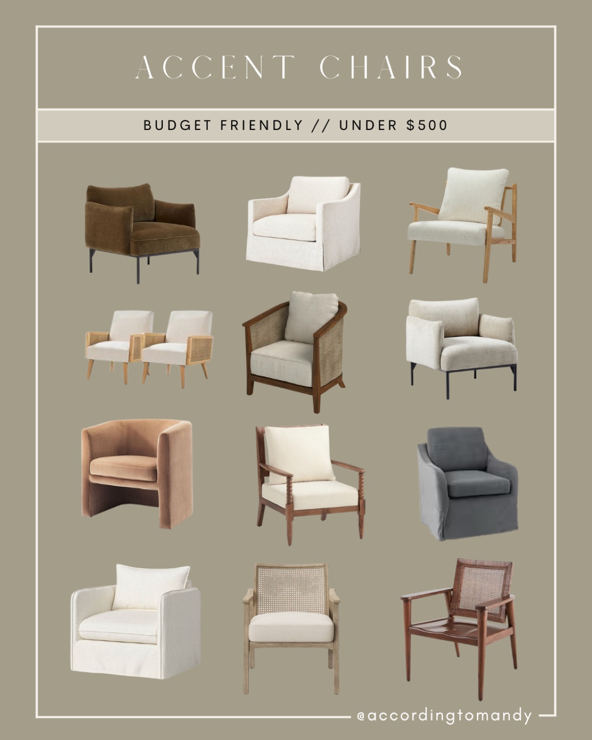 Accent chairs // budget friendly / under $500

#LTKFind #LTKhome