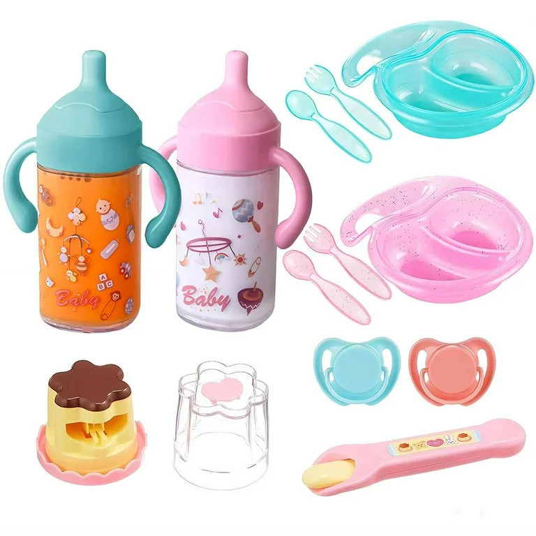 Doll Feeding Toys Magic Bottle Feeding Pudding Simulation Playing House | Walmart (US)