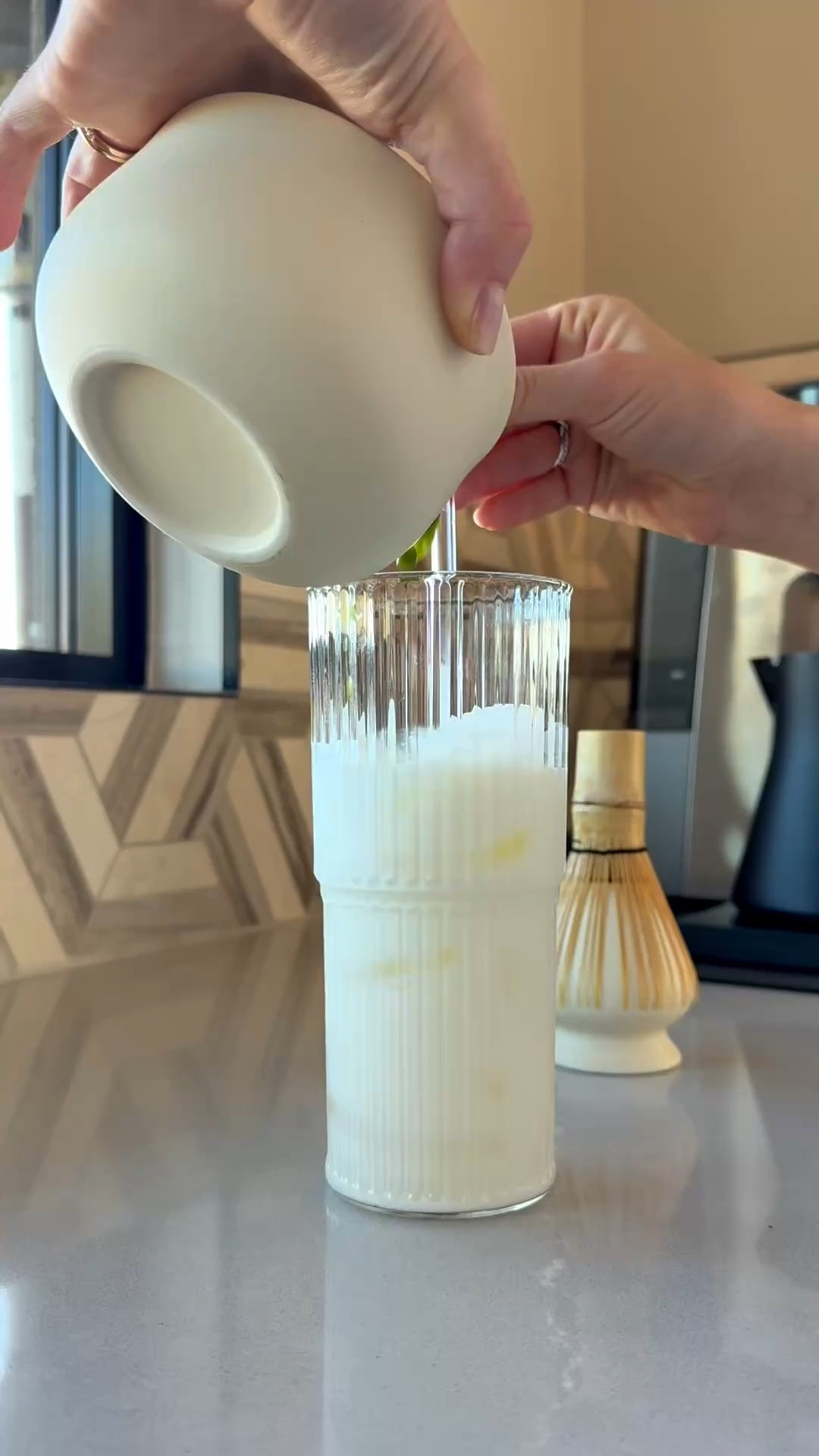 Iced matcha on a spring day 🌱

#LTKselfcare #LTKHome #LTKmorningroutine