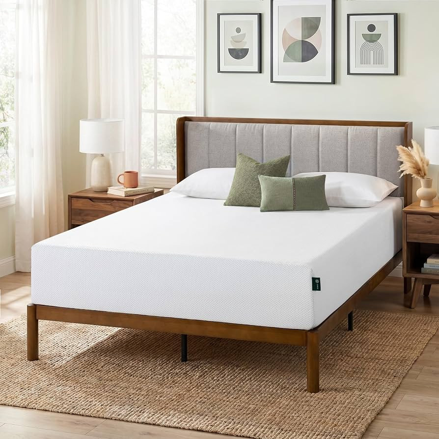 Zinus 12 Inch Full Green Tea Cooling Memory Foam Mattress, Medium Feel | Amazon (US)