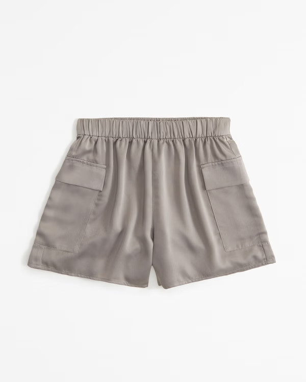 Women's Lounge Satin Short | Women's Intimates & Sleepwear | Abercrombie.com | Abercrombie & Fitch (US)