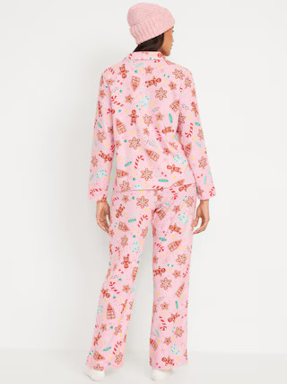 Flannel Pajama Set for Women | Old Navy (US)