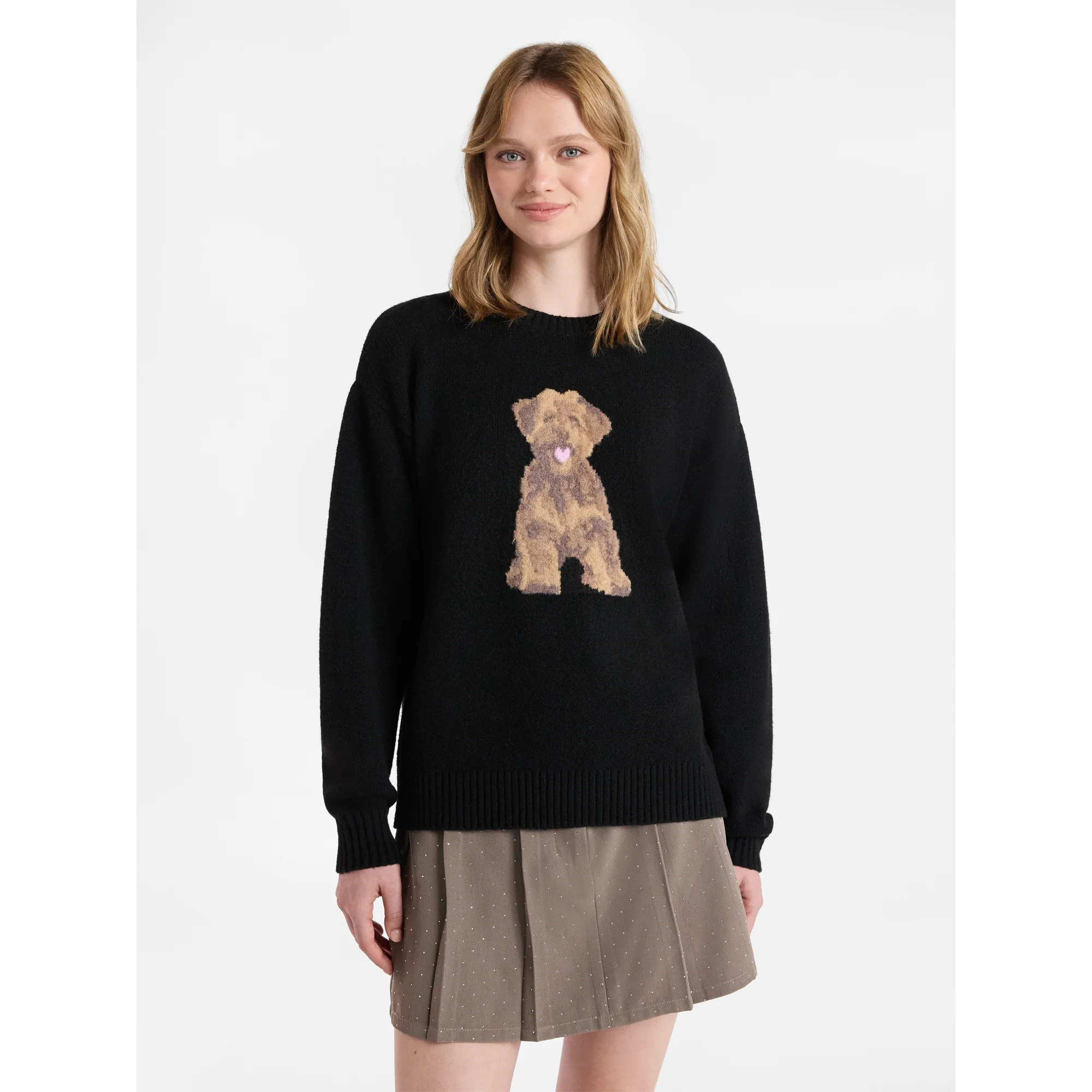No Boundaries Fashion Icon Sweater, Midweight, Women's | Walmart (US)