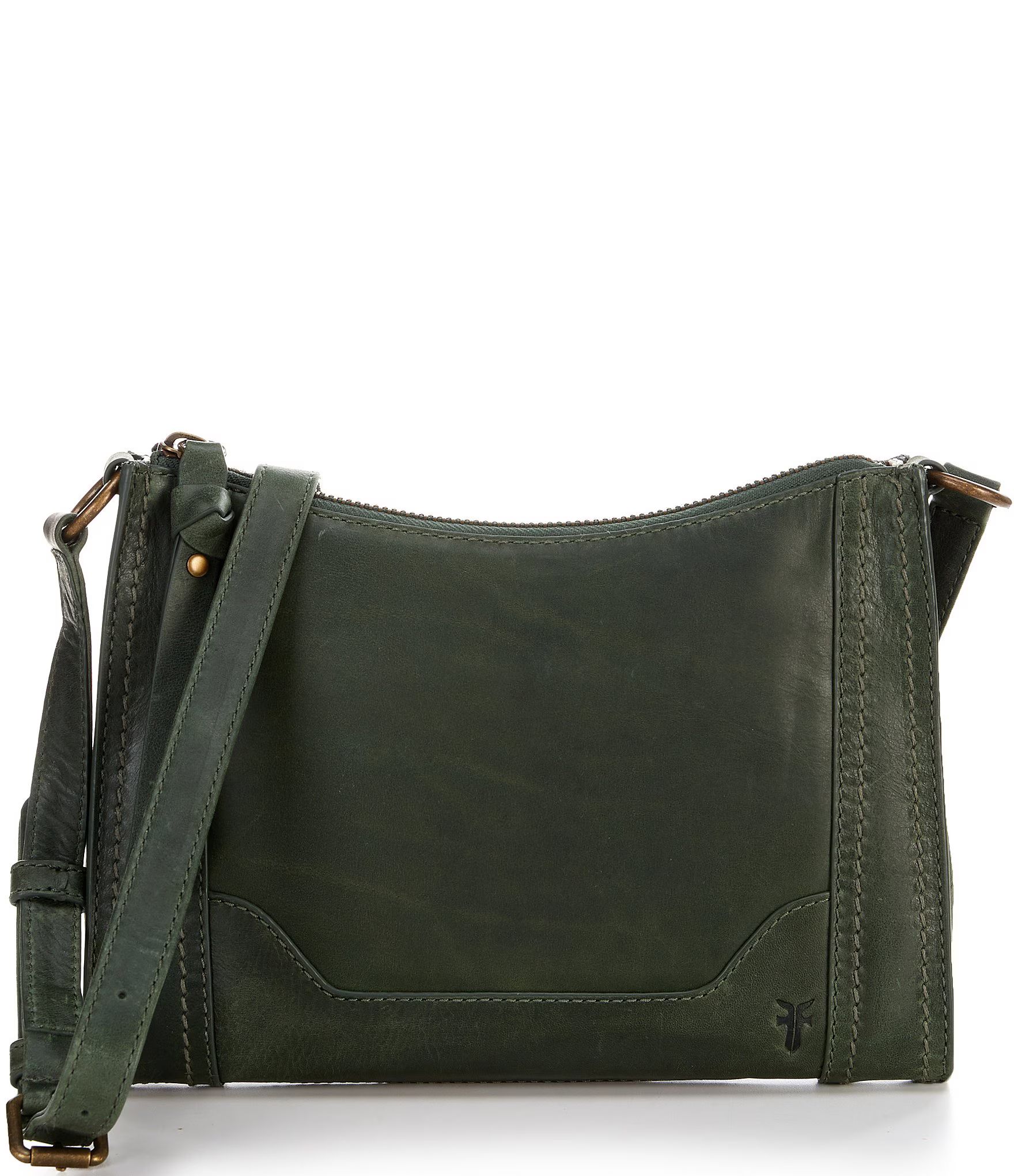 Melissa Zip Leather Crossbody Bag | Dillard's