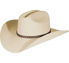 Enimay Western Cowboy & Cowgirl Hat Pinch Front Wide Brim Style | Amazon (US)