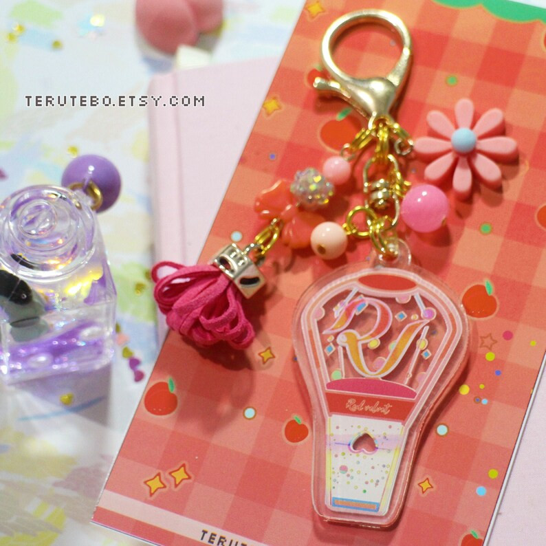 RED VELVET keychain, red velvet light stick kpop | Etsy (US)