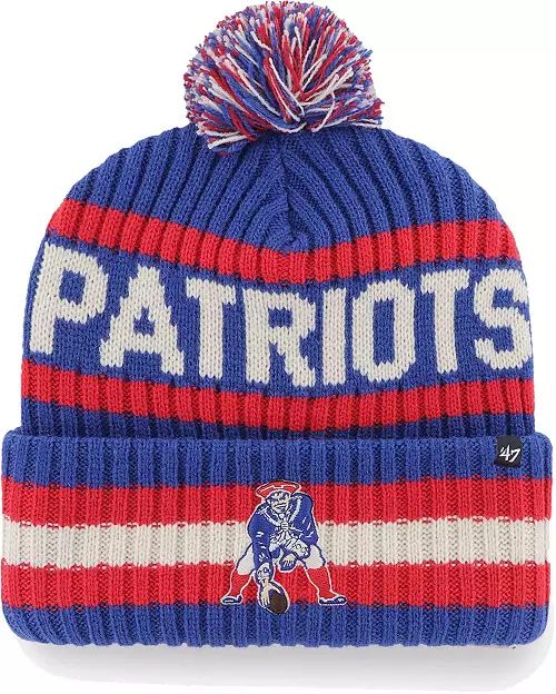 '47 Men's New England Patriots Royal Bering Legacy Knit | Dick's Sporting Goods