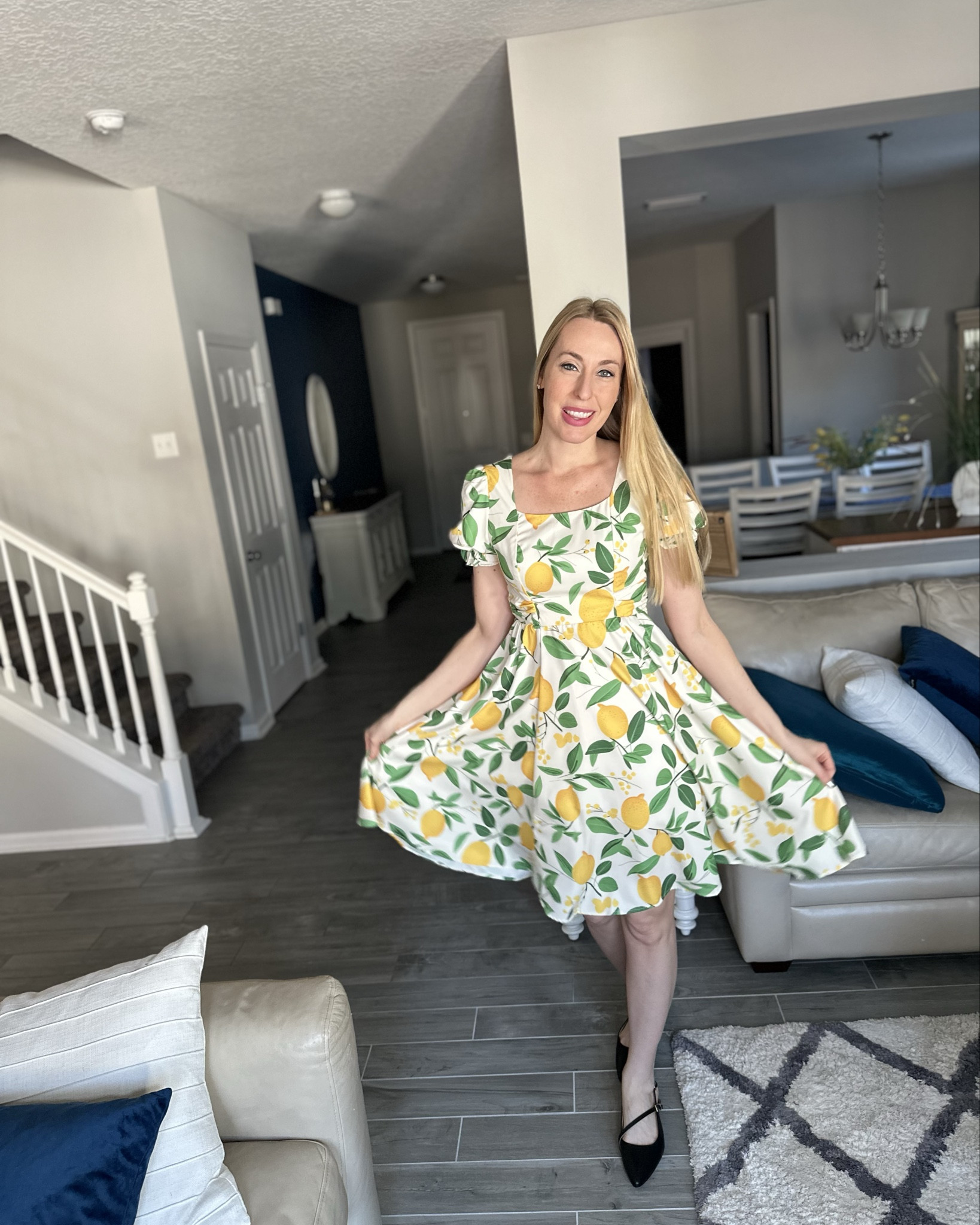 When life gives you lemons 🍋 I hope it comes in the form of this cute dress 
❤️ this is so cute for spring, very flowy
❤️  it is very soft, has a very stretchy bust and it fits true to size 
❤️ I am wearing size small

#LTKFindsUnder50 #LTKFindsUnder100 #LTKStyleTip