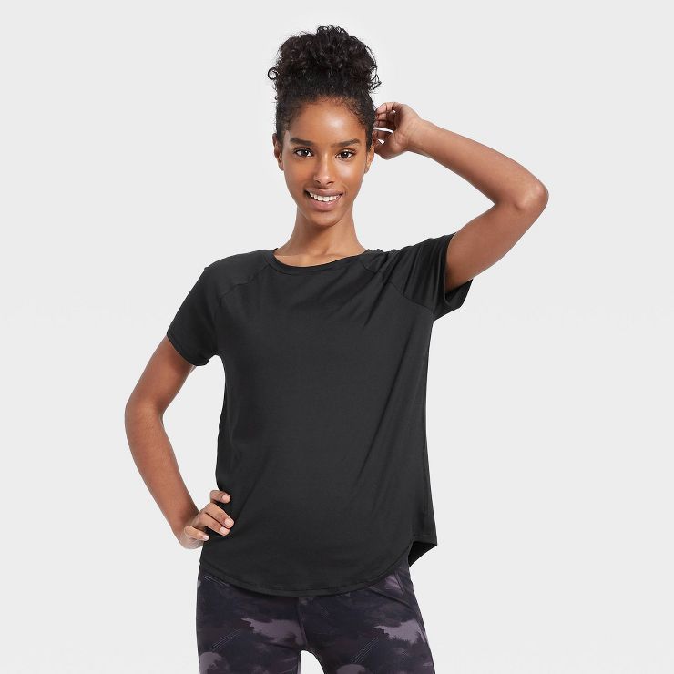 Women's Essential Crewneck Short Sleeve T-Shirt - All in Motion™ | Target