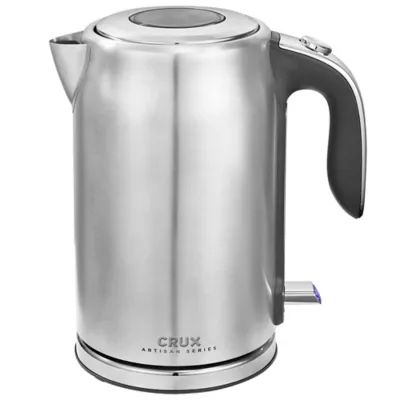 CRUX® Artisan Series 1.7-Liter Kettle in Stainless Steel | Bed Bath & Beyond | Bed Bath & Beyond