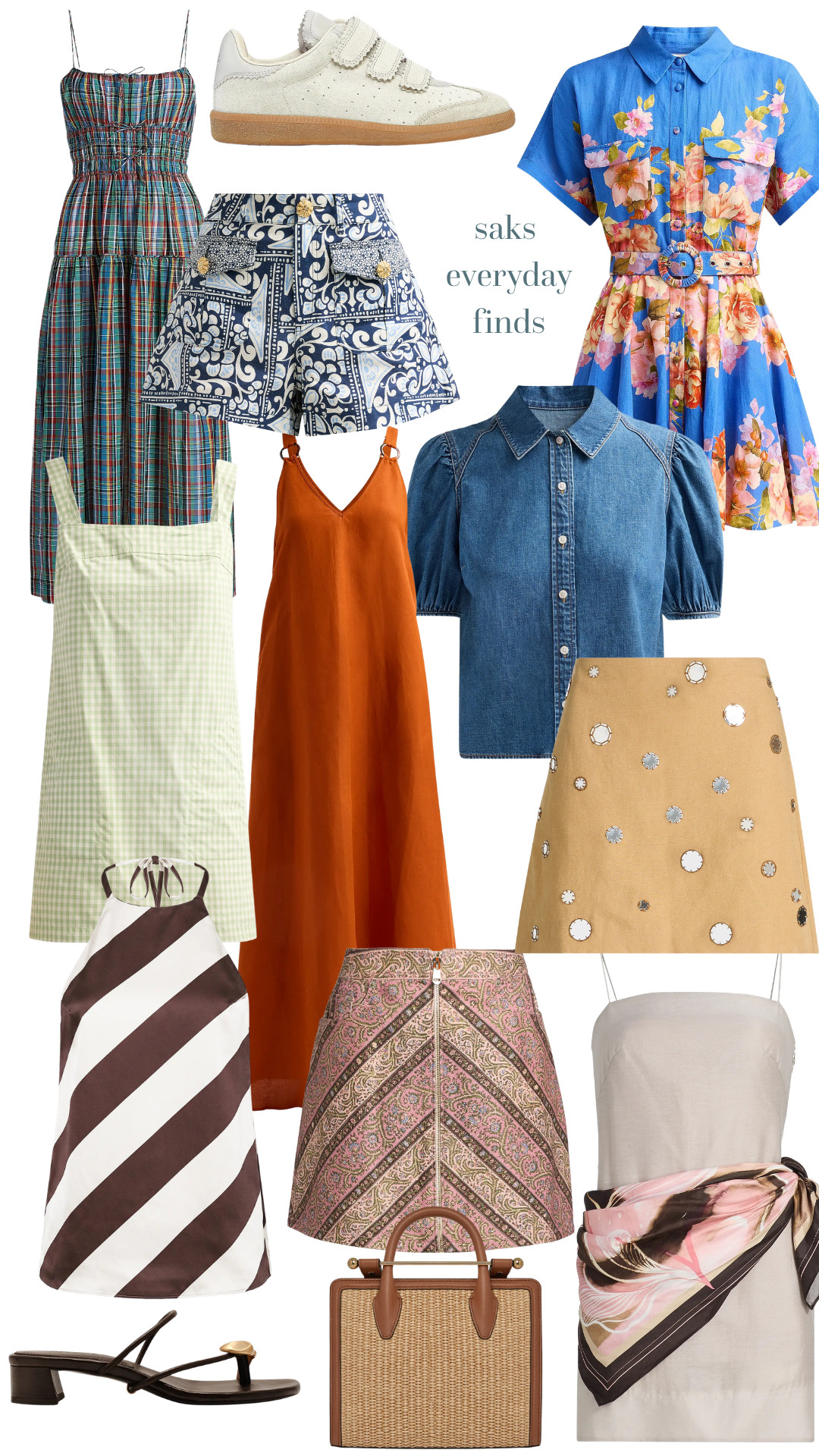 Saks has been so good lately. 🤍

Rounded up some of my favorite everyday pieces that feel elevated without trying too hard—easy dresses, fun prints, polished separates, and accessories you'll reach for all season. These are the kind of finds you'll wear now and transition straight into fall. 

 #LTKSeasonal