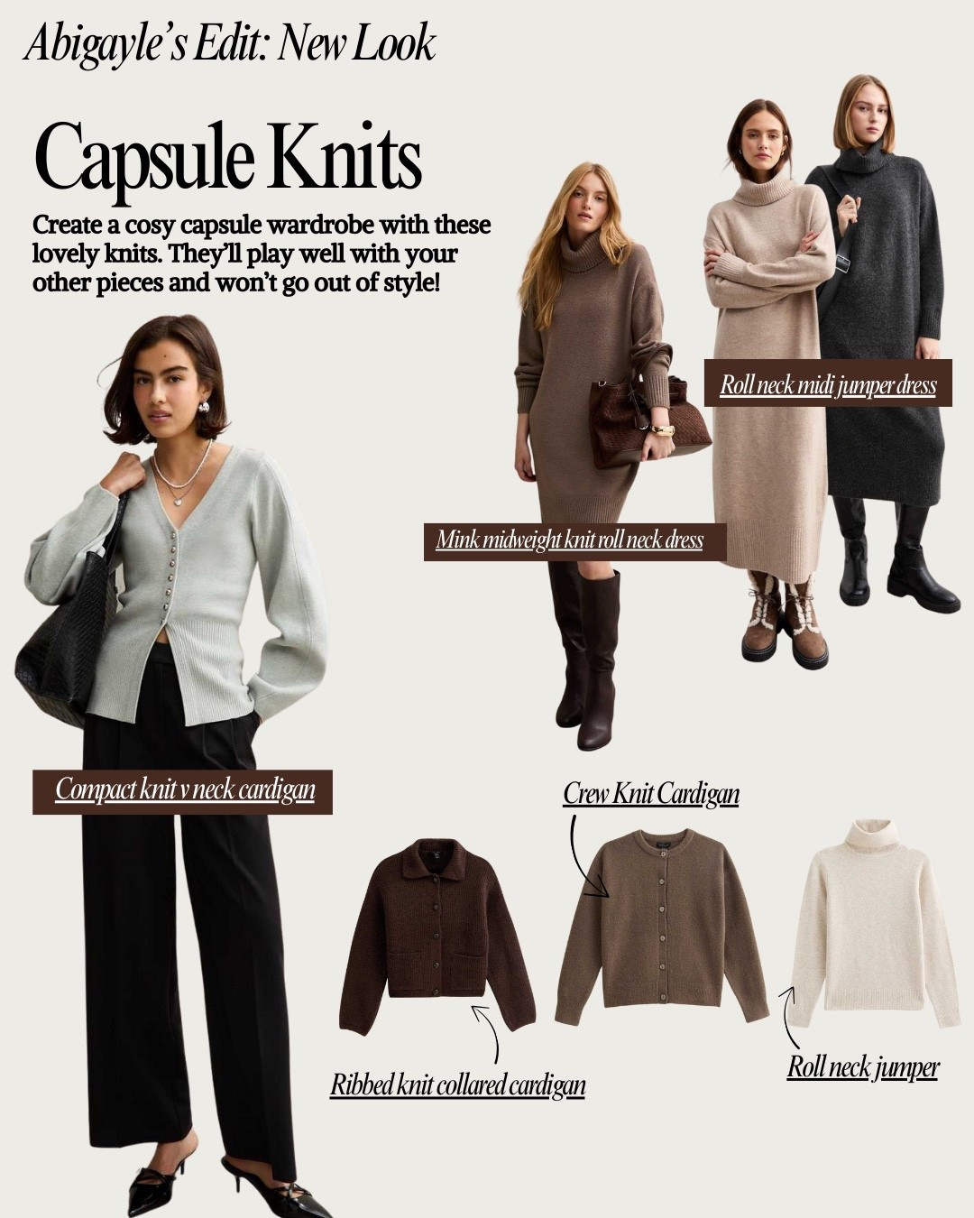 Modest Fashion: Cosy knits cardigans, jumpers and dresses! 

#LTKautumn #LTKmodest #LTKuk
