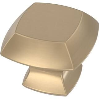Liberty Mandara 1-1/4 in. (32 mm) Champagne Bronze Square Cabinet Knob P29530C-CZ-CP - The Home D... | The Home Depot