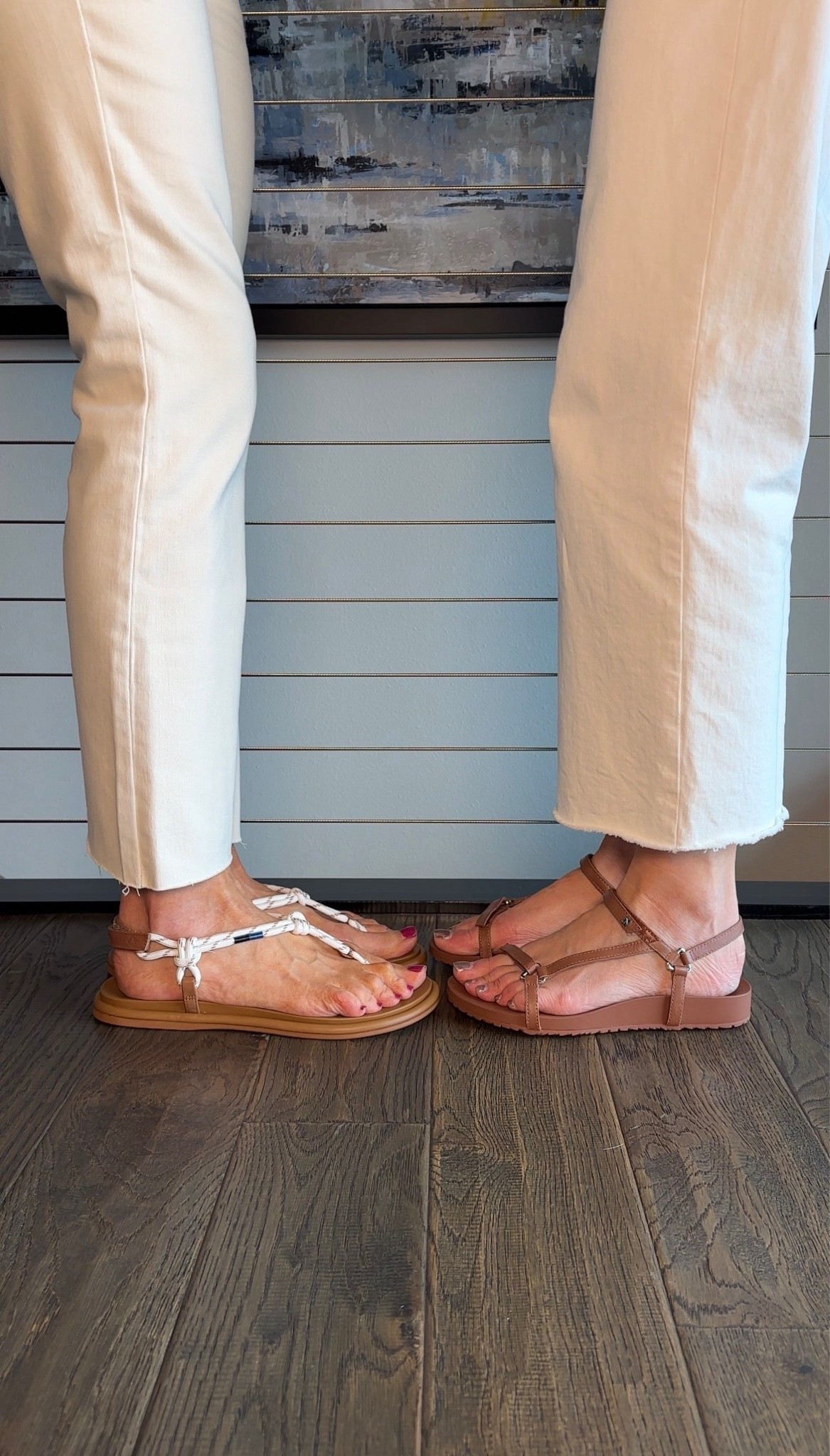 Summer shoes are here and we're loving them! 🥰 These strappy sandals are so comfortable and cute!

#LTKOver40 #LTKSeasonal #LTKootd
