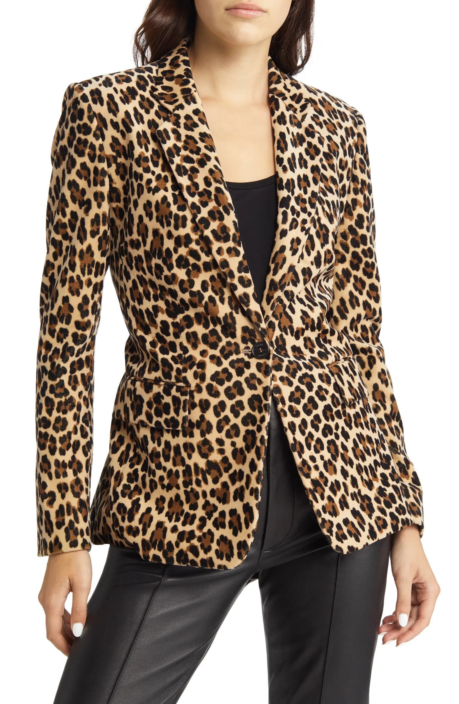 Leopard Print Classic Blazer | Nordstrom