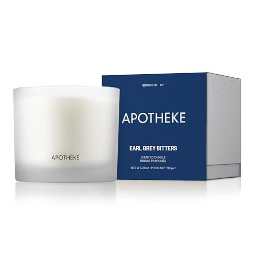 Apotheke 3-Wick Candles (Earl Grey Bitters, 3-Wick) | Amazon (US)