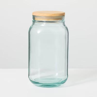 64oz Canister Recycled Glass - Hearth & Hand™ with Magnolia | Target