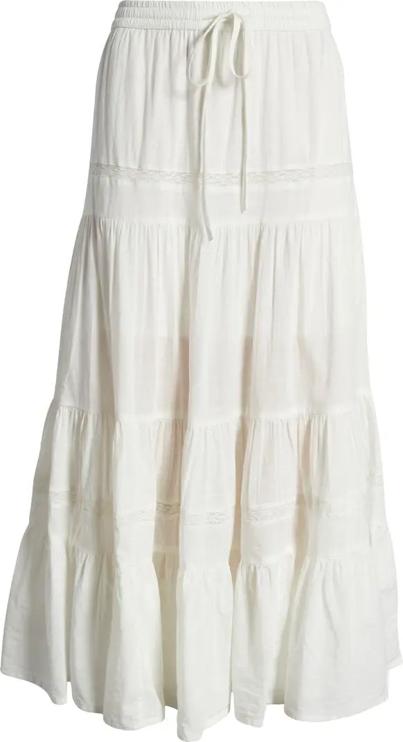 BP. Tiered Cotton Maxi Skirt | Nordstrom | Nordstrom