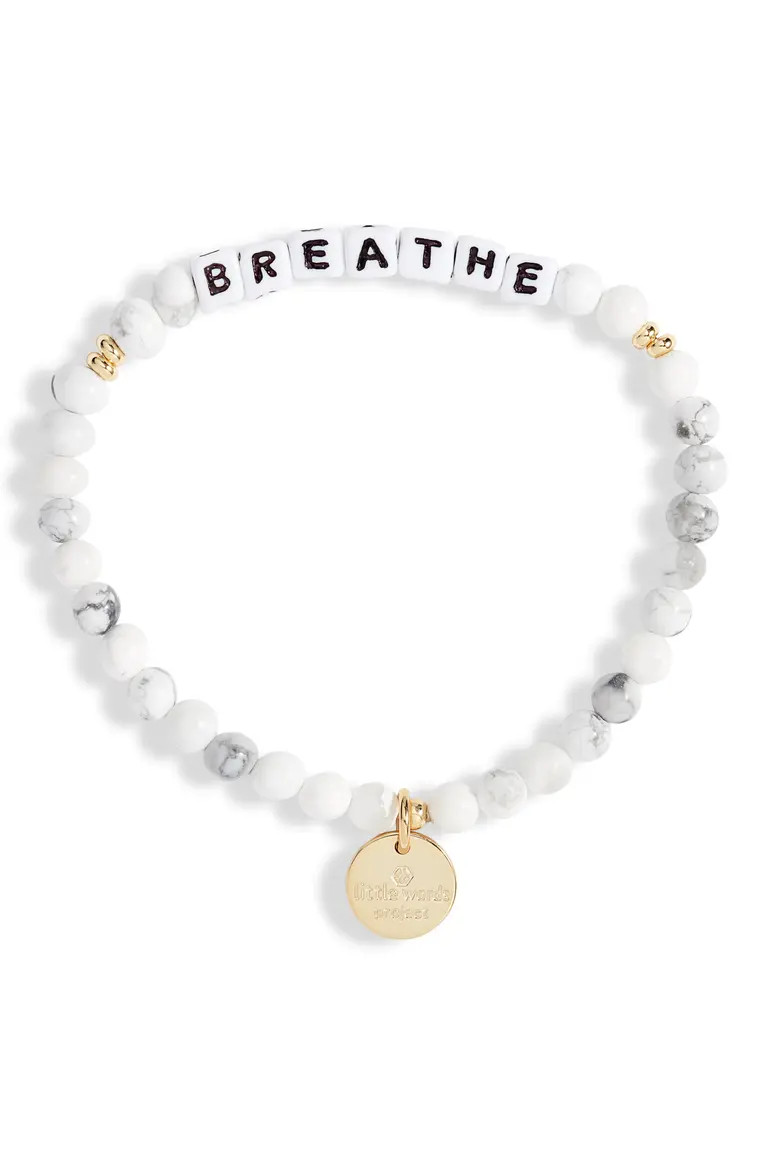 Breathe Beaded Stretch Bracelet | Nordstrom